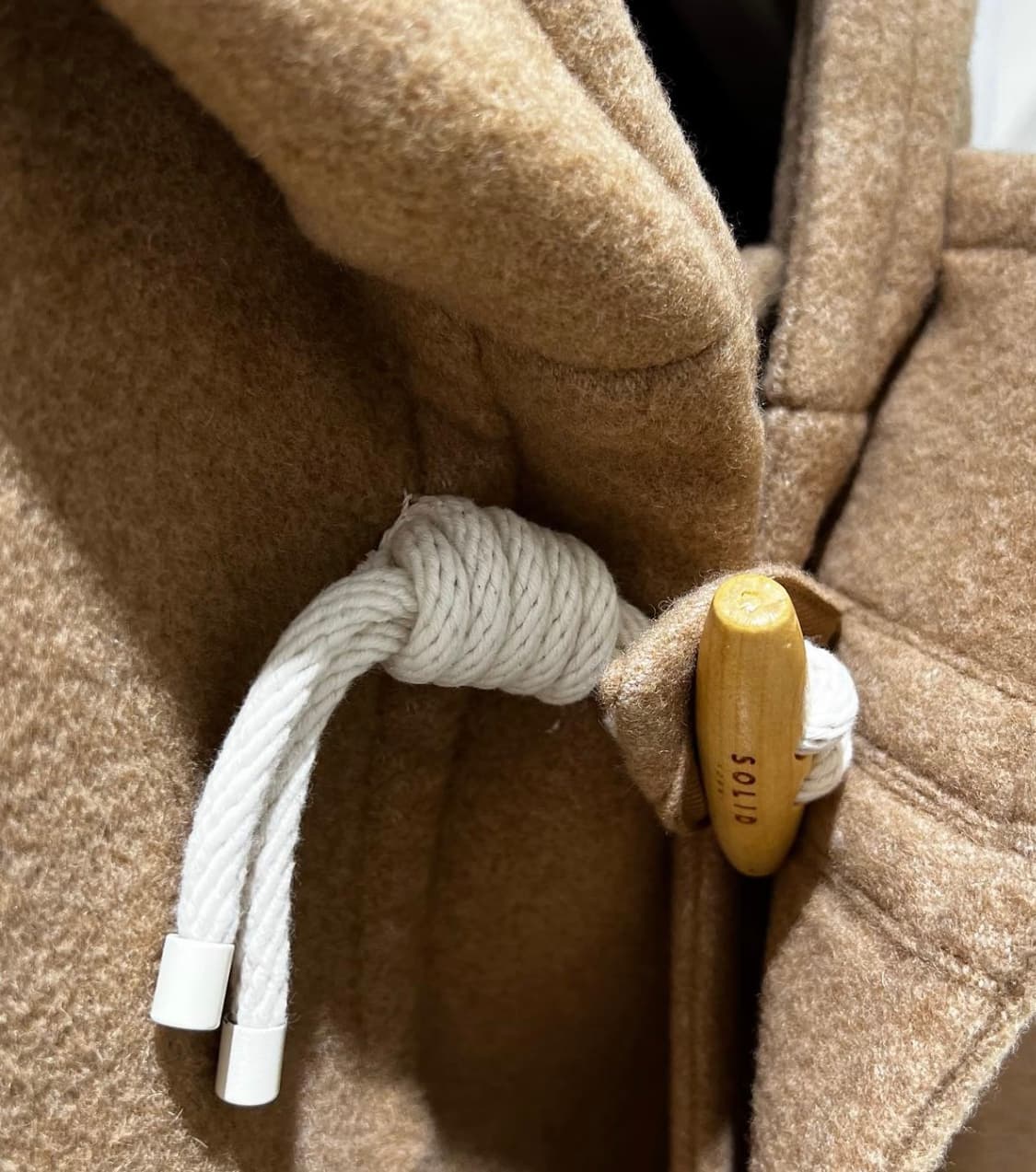 솔리드옴므 22FW 후드 숏 더플코트 46 사이즈 상품이미지7