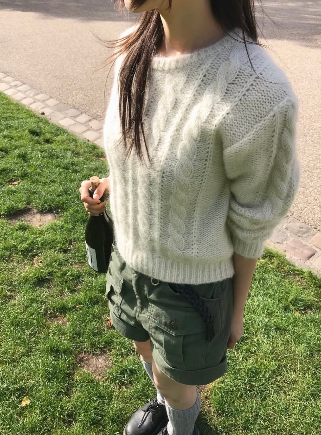 더바넷 Pope Cable Knit Sweater 상품이미지1