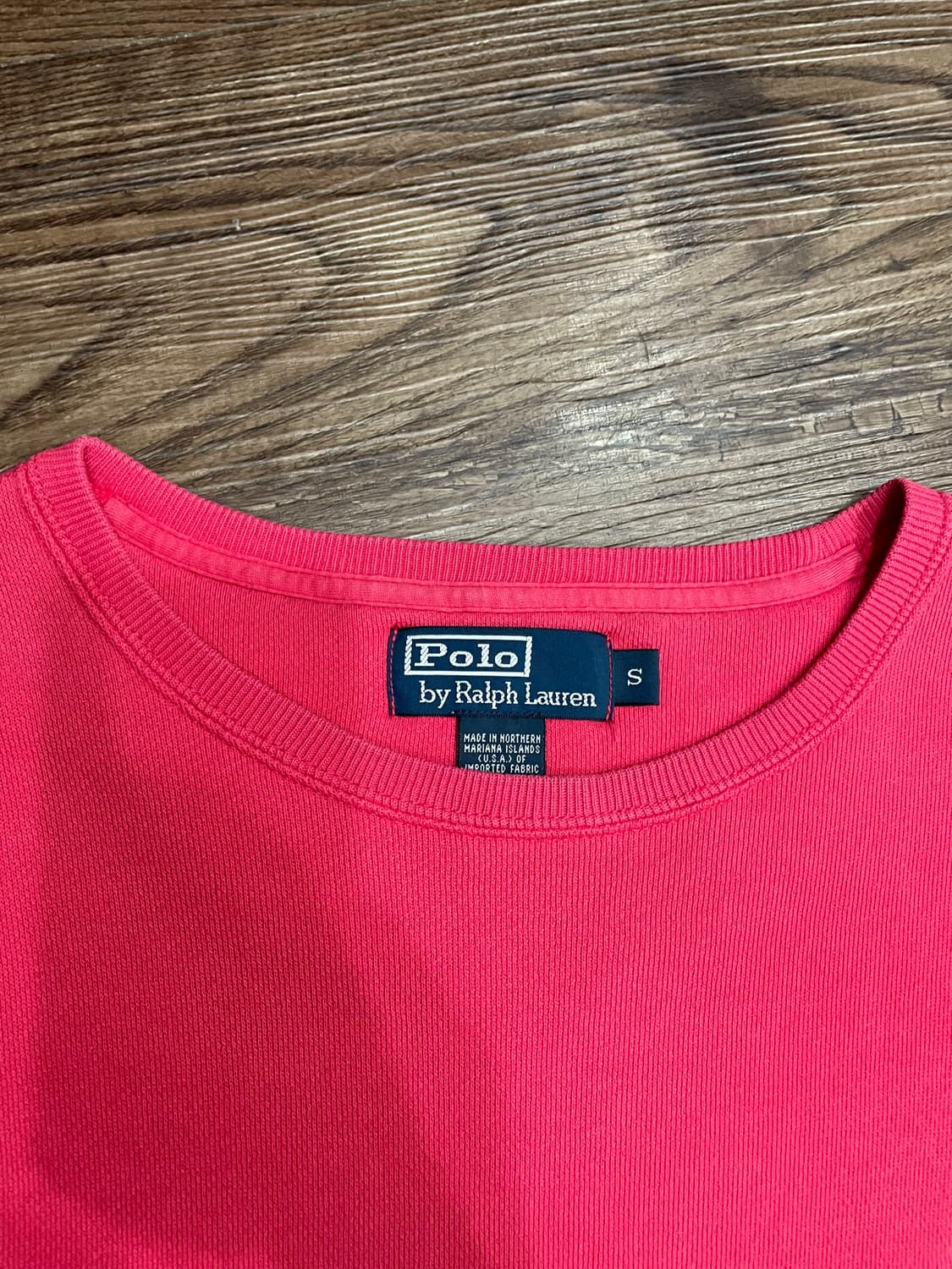 폴로 랄프로렌 USA 핑크 스웻셔츠 맨투맨 상품이미지7