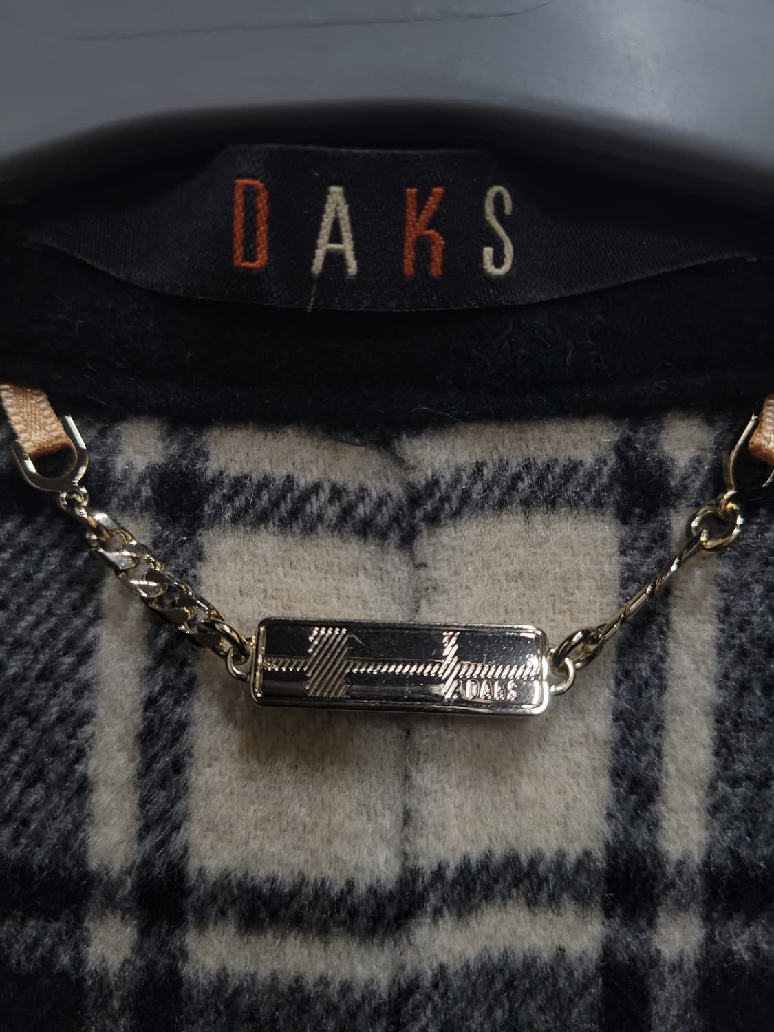 DAKS 닥스 캐시미어 울혼방 오버핏 후드 코트 상품이미지8