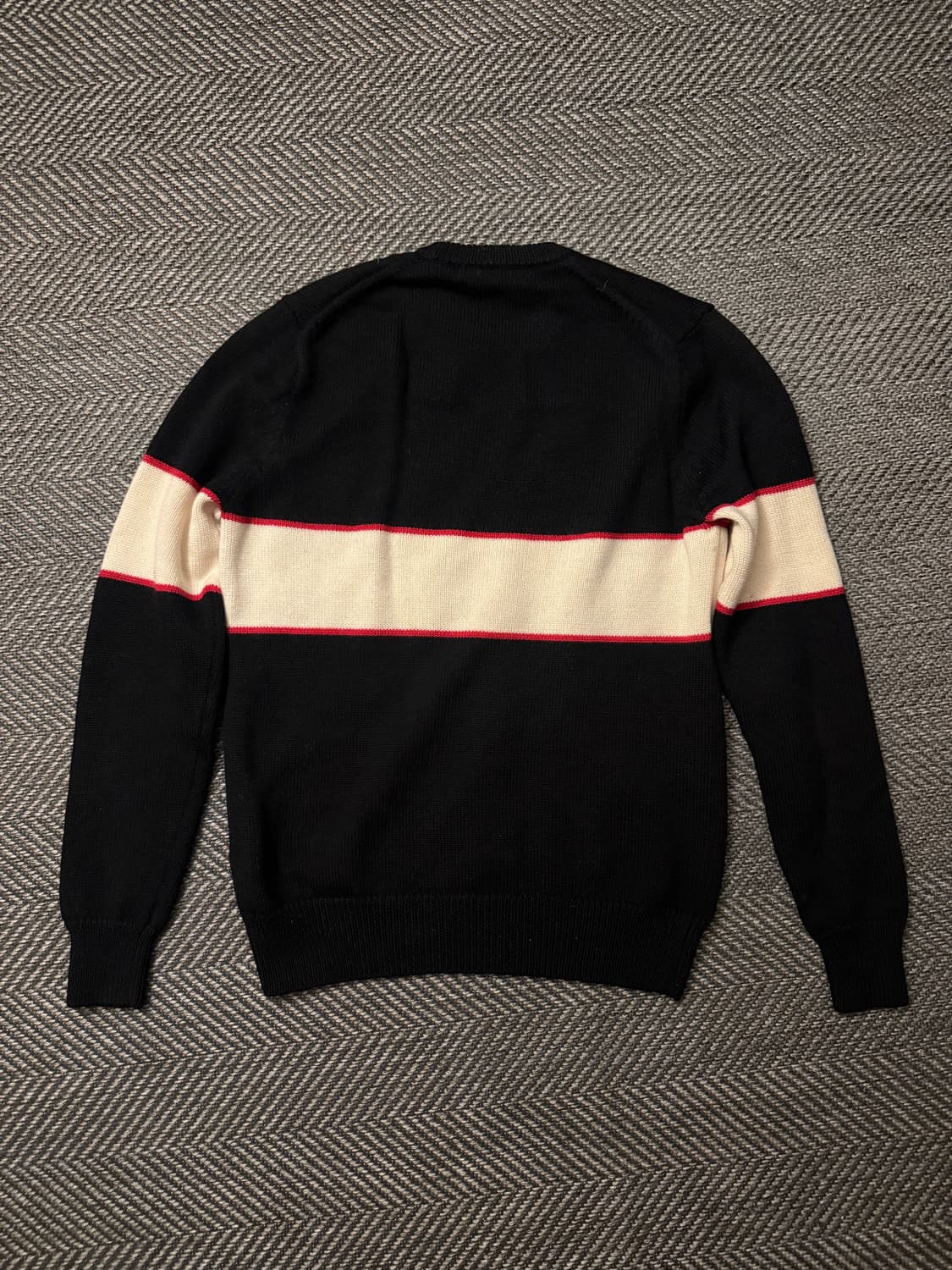 지방시 로고 배색 울 니트 S 상품이미지3