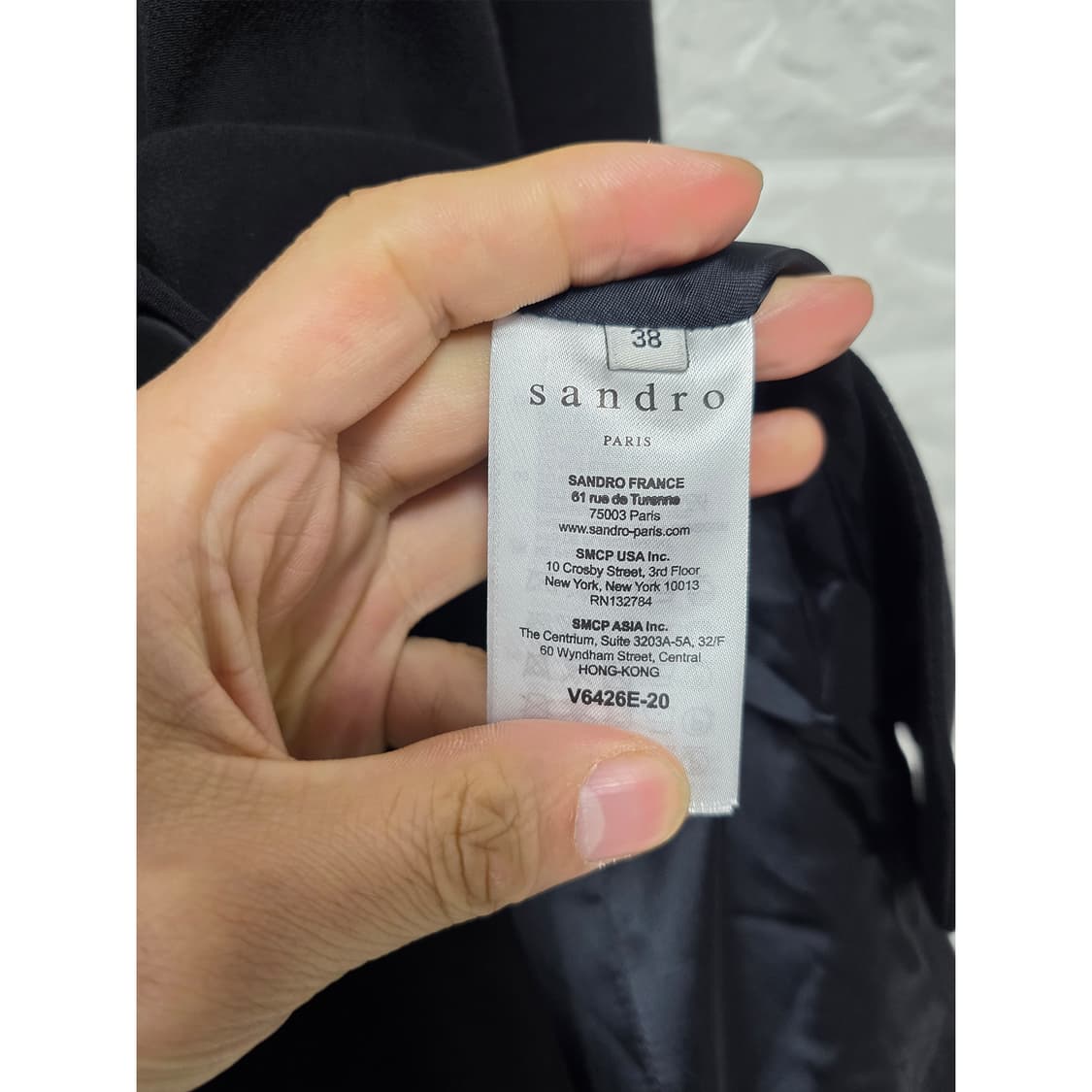 택포) M 산드로 Sandro 블랙 블레이저  상품이미지3