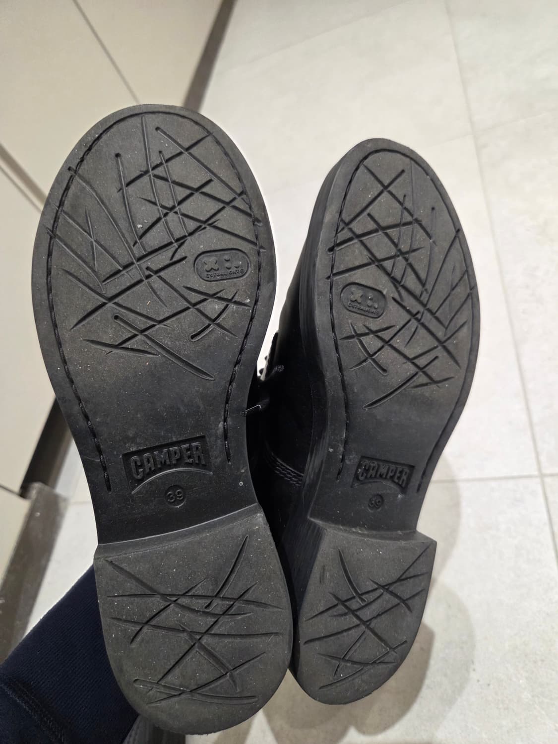 캠퍼 딘 더비슈즈 블랙 39 상품이미지3