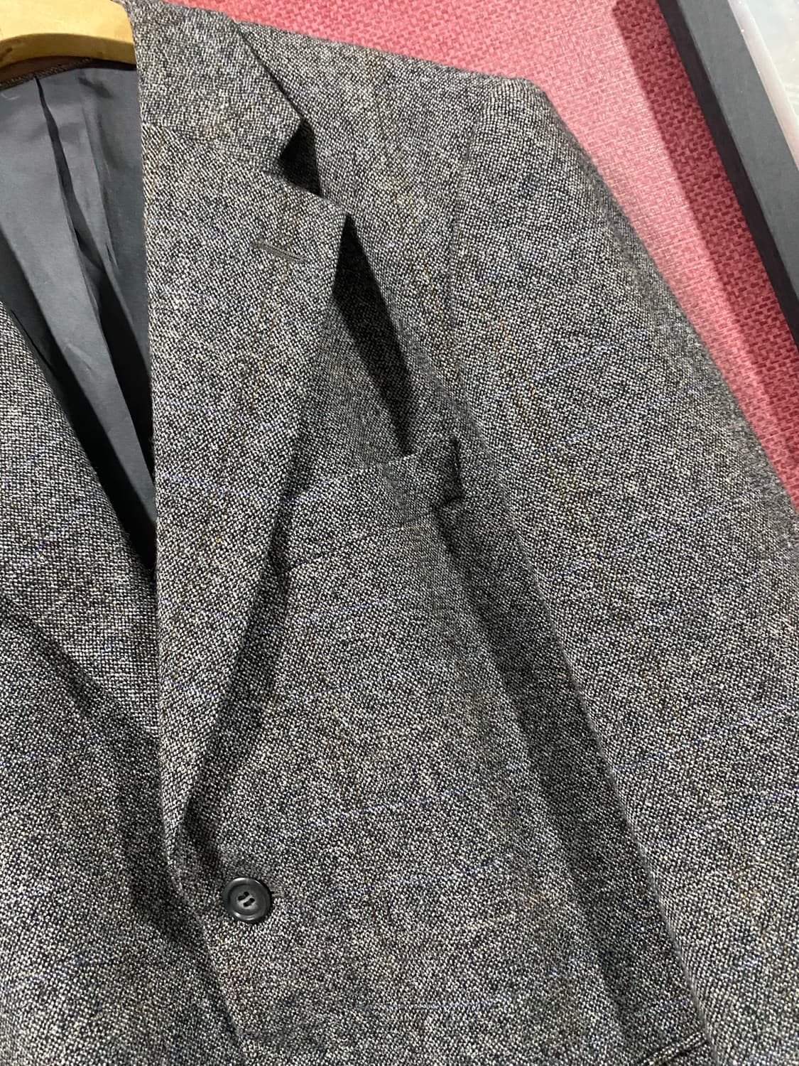 FULL MARK 헤링본 남성 자켓 상품이미지2