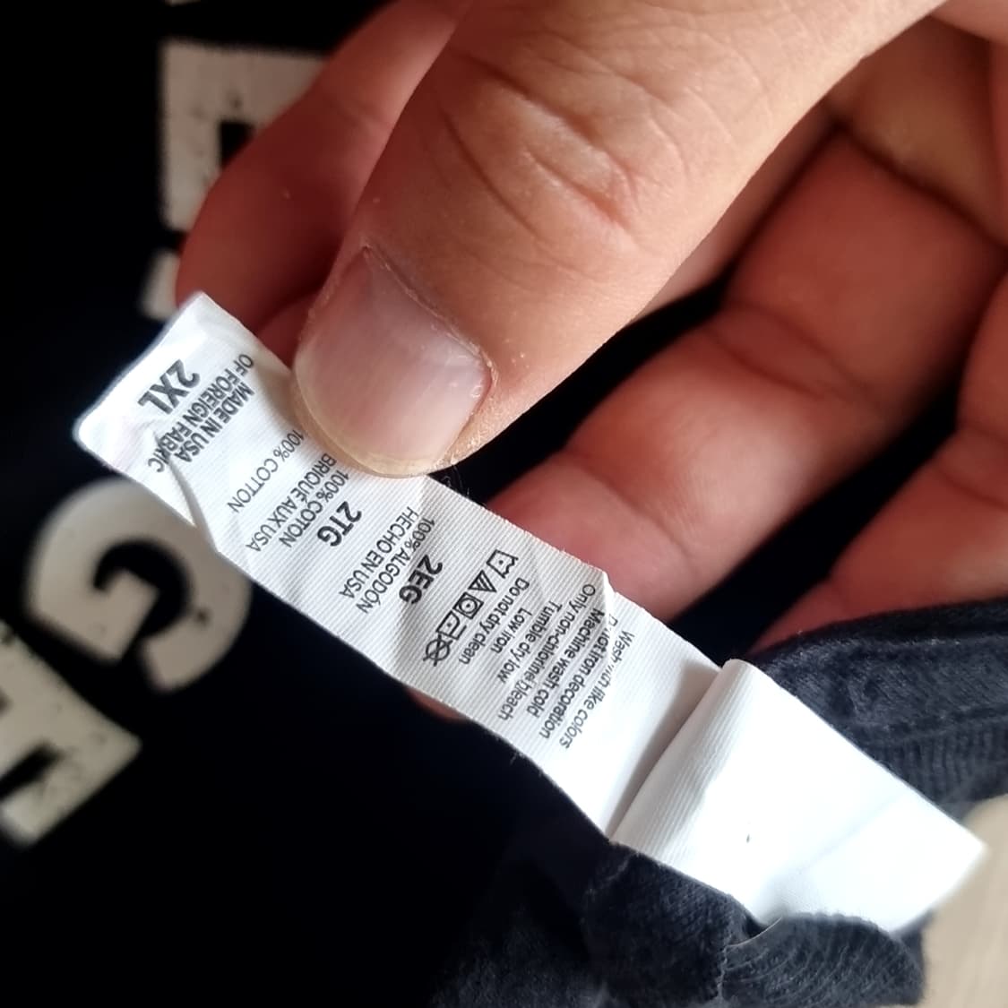 made in usa EMS Emergency 검정 반팔 티셔츠(105) 상품이미지7