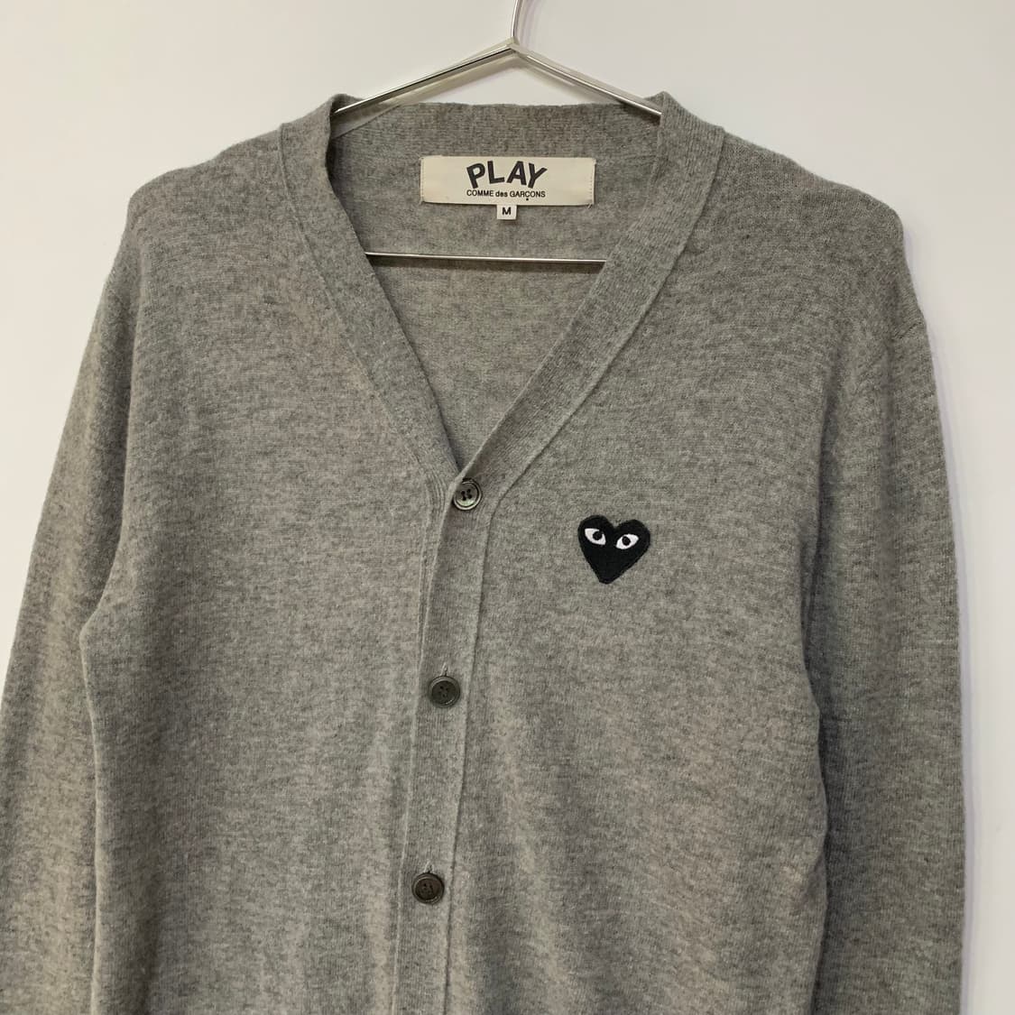 꼼데가르송 블랙 와팬 가디건 상품이미지2