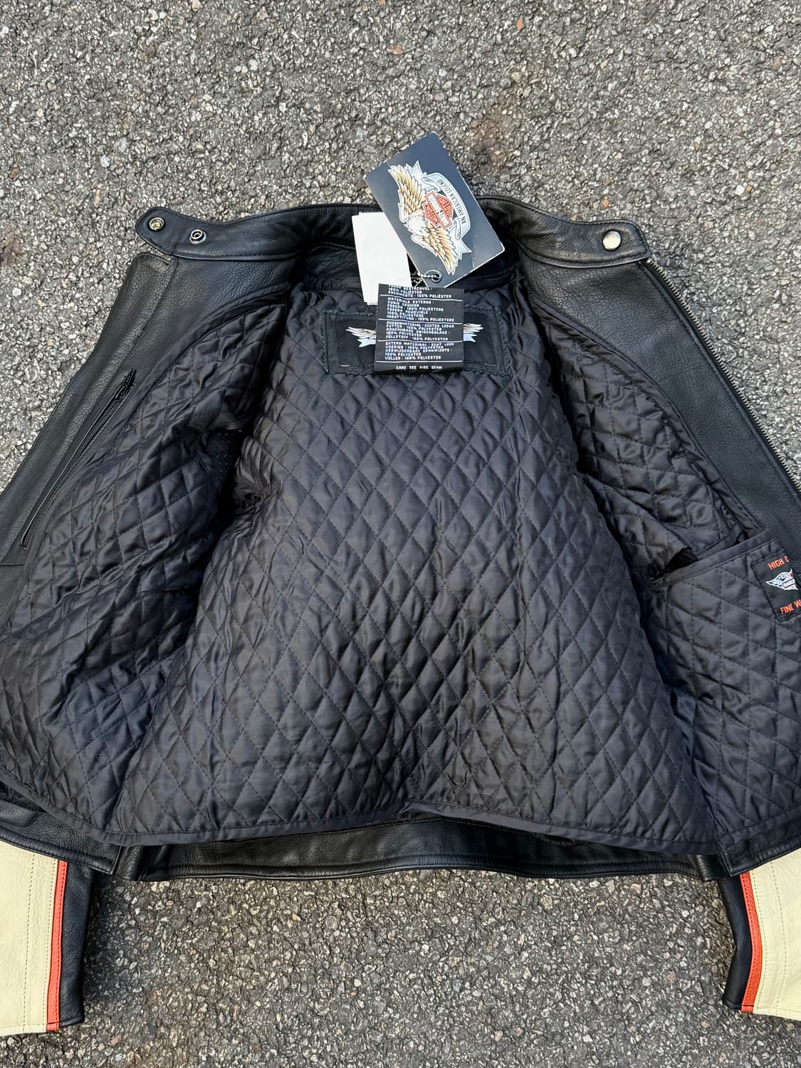 00s 데드스탁 할리데이비슨 레더자켓 상품이미지7