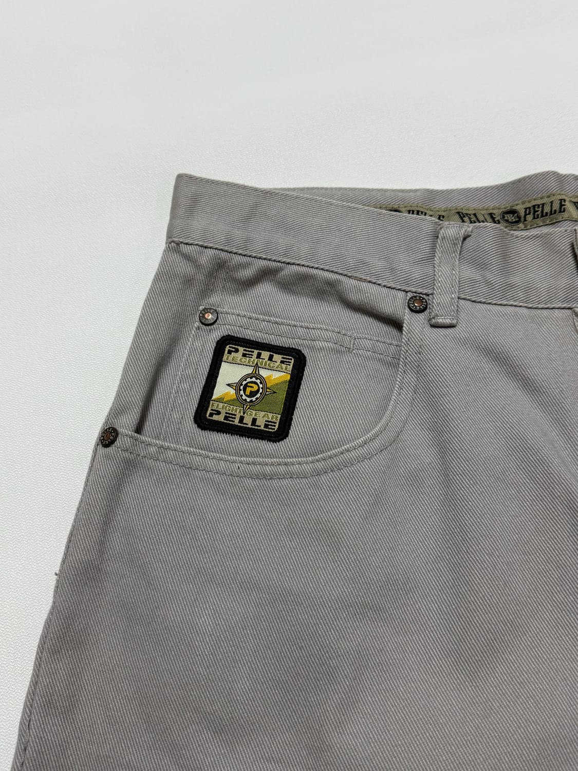 90s Pelle Pelle 지퍼 디테일 워크 팬츠 펠레펠레 상품이미지4