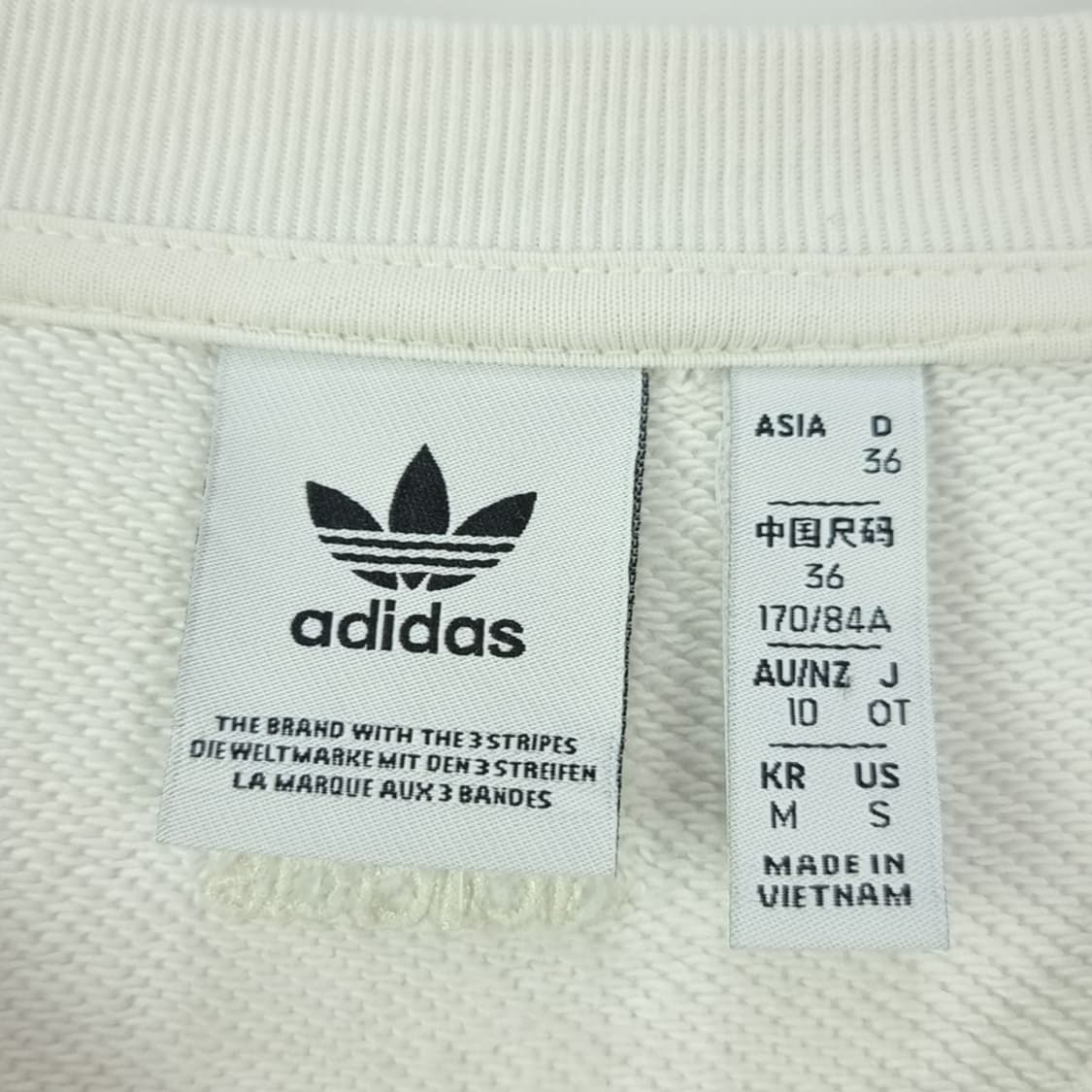 [ADIDAS] 아디다스 플라워 자수 오버핏 맨투맨 M16469 상품이미지7