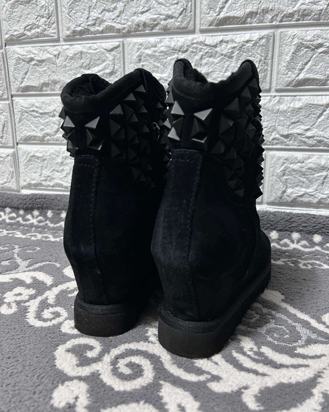 Ash 아쉬 스터드 웨지힐 스웨이드 부츠 상품이미지5