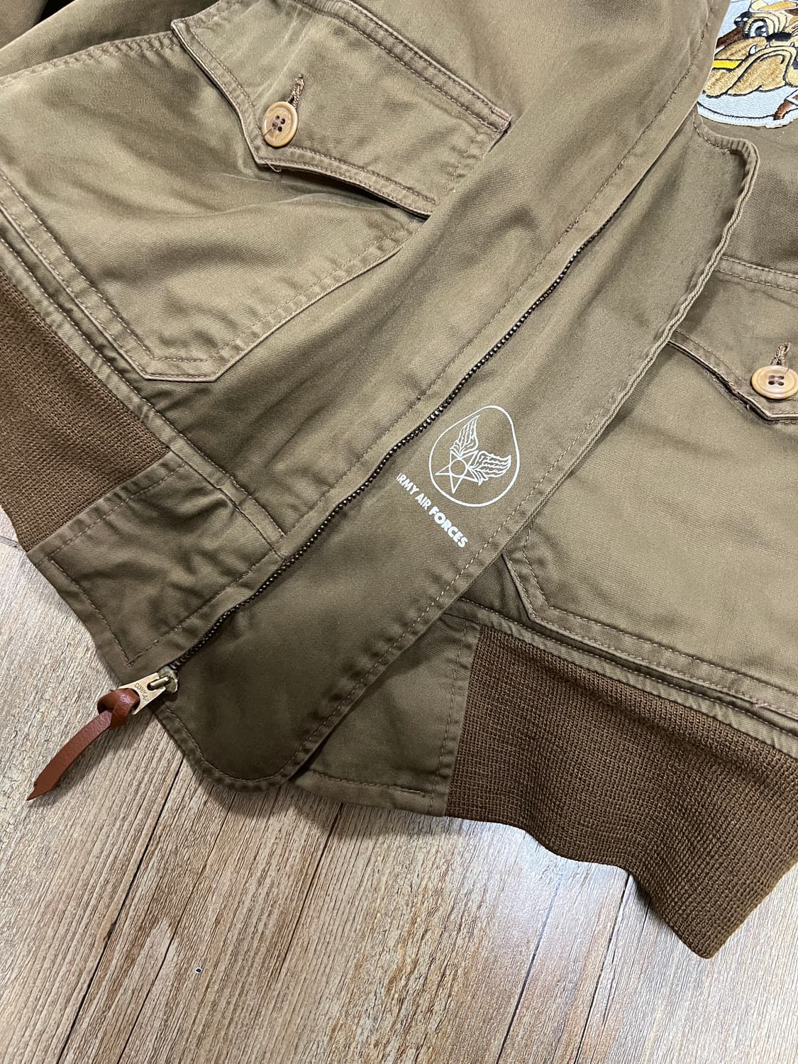 택포22) 버즈릭슨 B-10 플라이트 자켓 36 상품이미지5