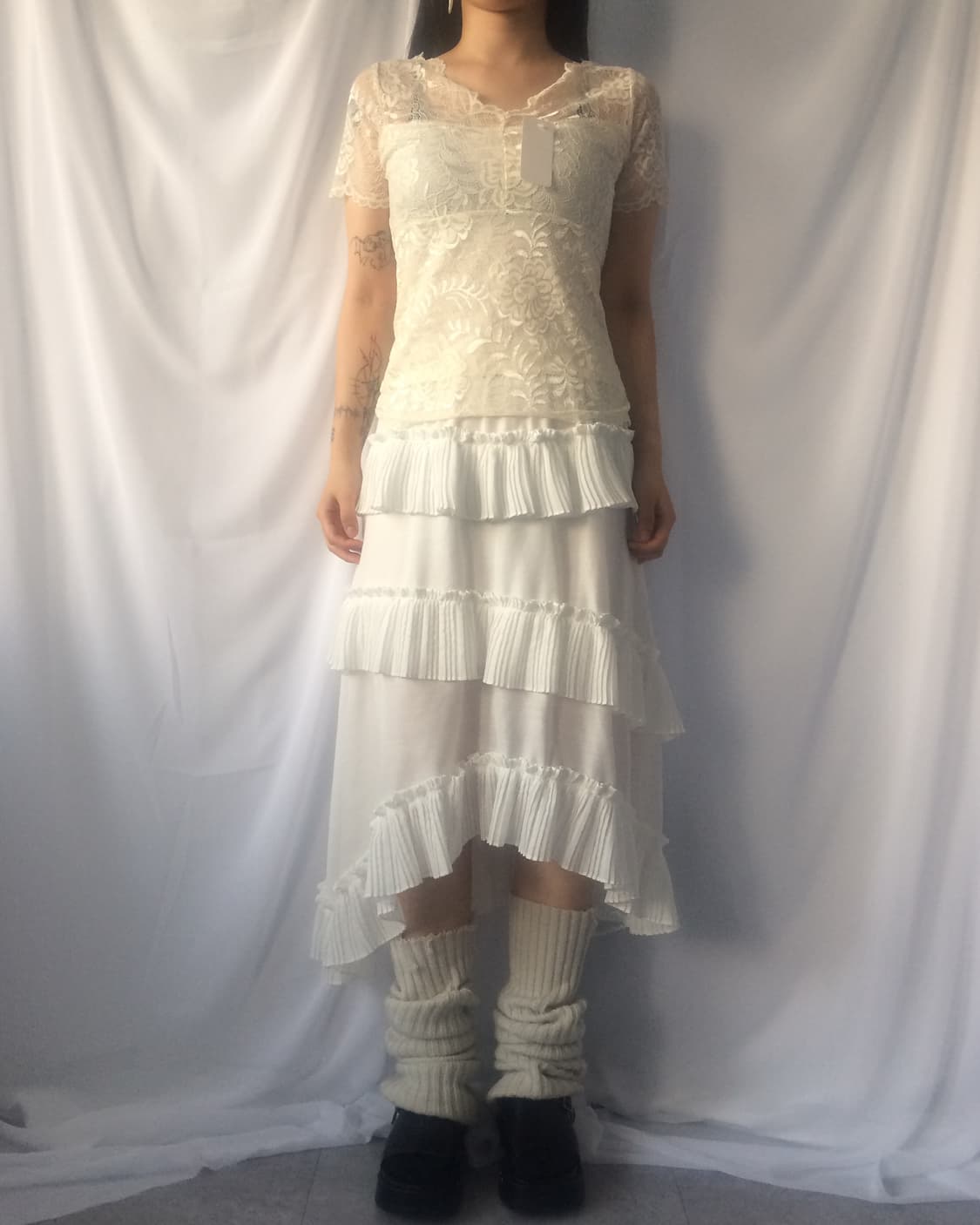 Lace t shirt 상품이미지1