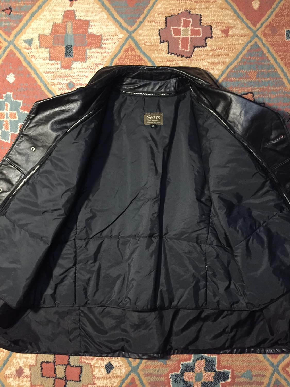 70‘s sears 레더 스포츠 카코트 상품이미지6