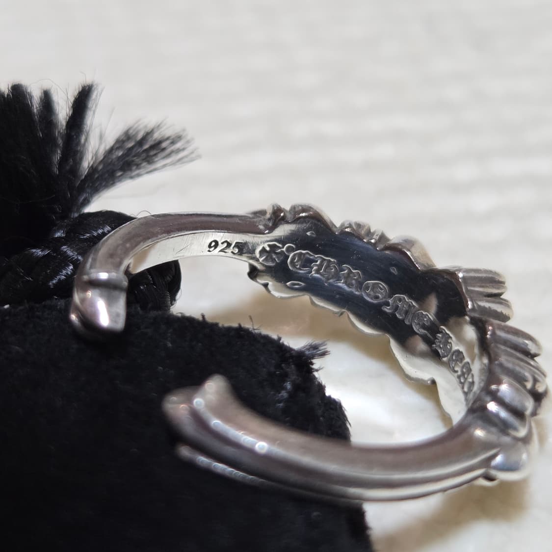 크롬하츠 베이비 더블 플로랄 링 US5.5 상품이미지6