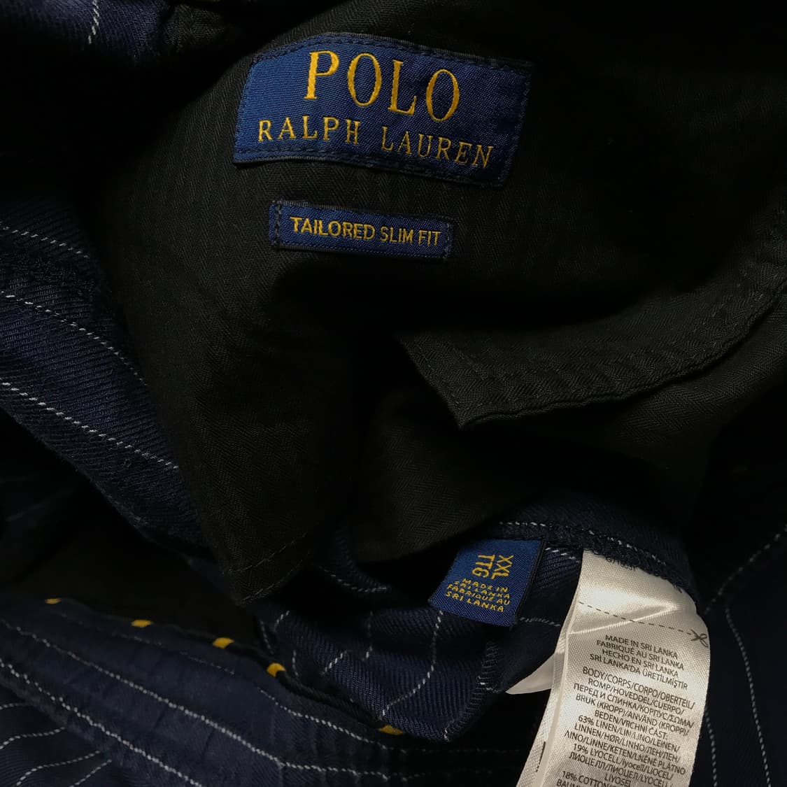 폴로 랄프로렌 스트라이프 팬츠 XXL 상품이미지6