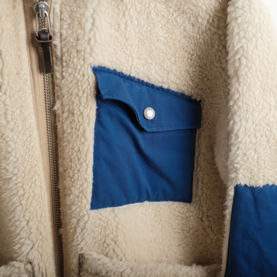 나이젤카본 알파카 플리스 파일 자켓 50(105사이즈 ) 상품이미지6