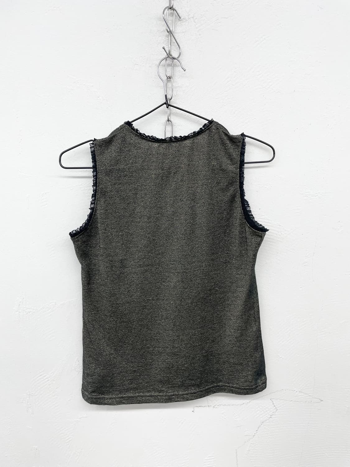 블랙 골드 쉬머 슬리브리스 상품이미지6