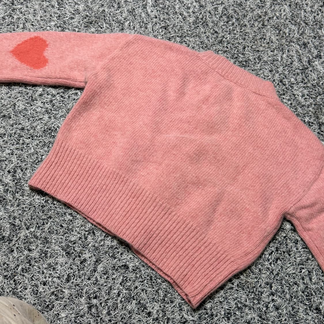 oioi 오아이오아이 핑크 하트 가디건 상품이미지6