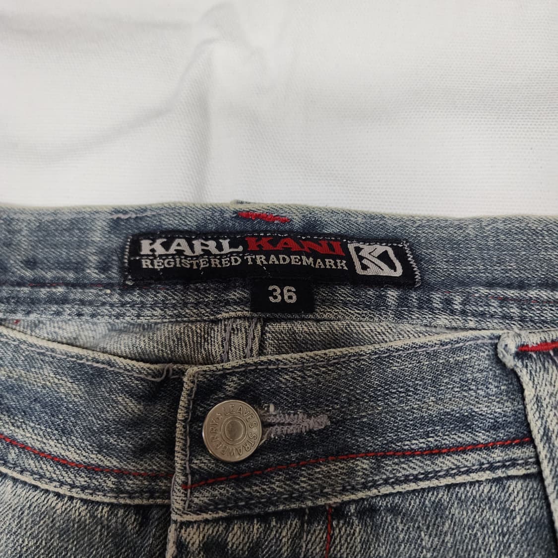 Kal Kani 올드스쿨 스케이트보더 데님팬츠 상품이미지9