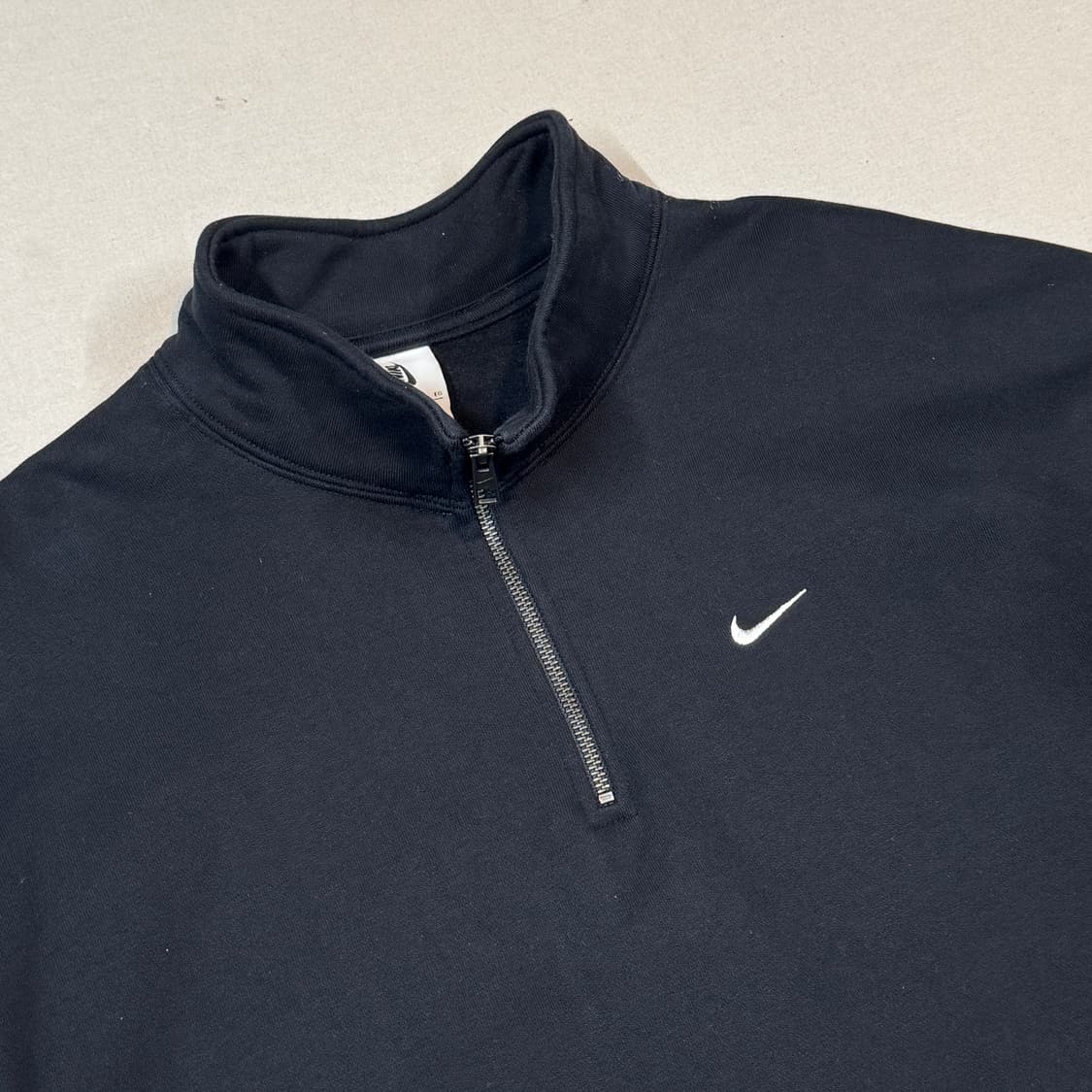 XL) 나이키 헤비웨이트 하프집업 맨투맨 블랙 상품이미지4