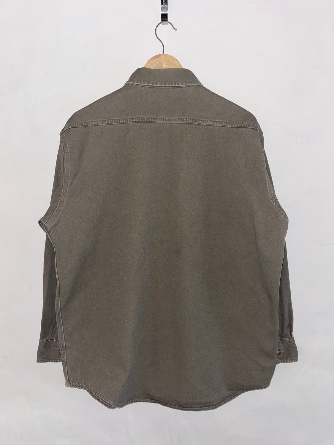 1990s Carhartt 워크 셔츠 / Moss Green 상품이미지2