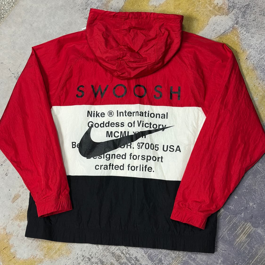 나이키 더블스우시 우븐 바람막이 자켓 XL 상품이미지3