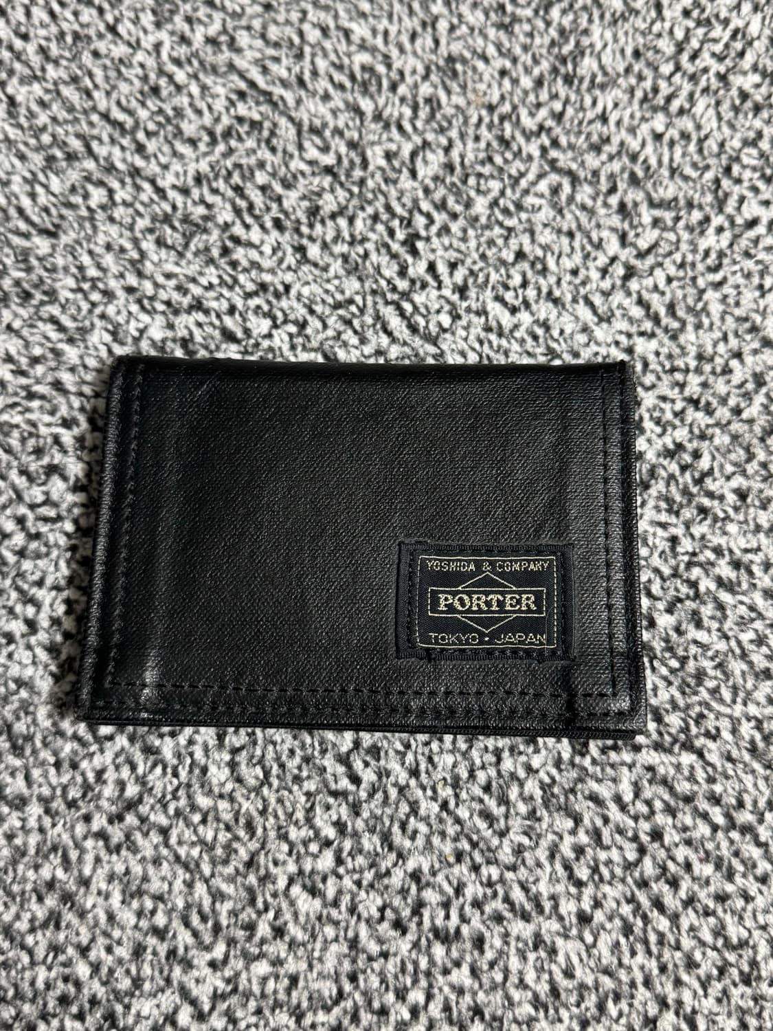 요시다포터 블랙 카드지갑 상품이미지1