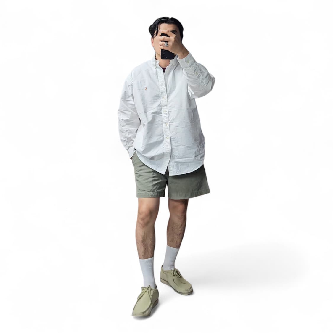 폴로 랄프로렌 화이트 셔츠 M0024 상품이미지1