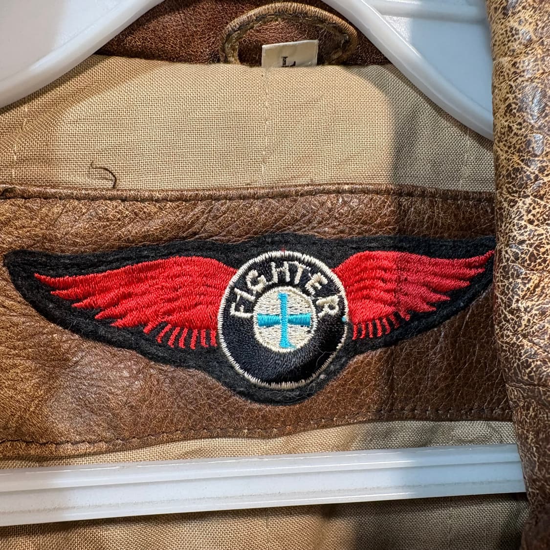 [L] VINTAGE 빈티지 A-2 가죽 자켓 상품이미지5