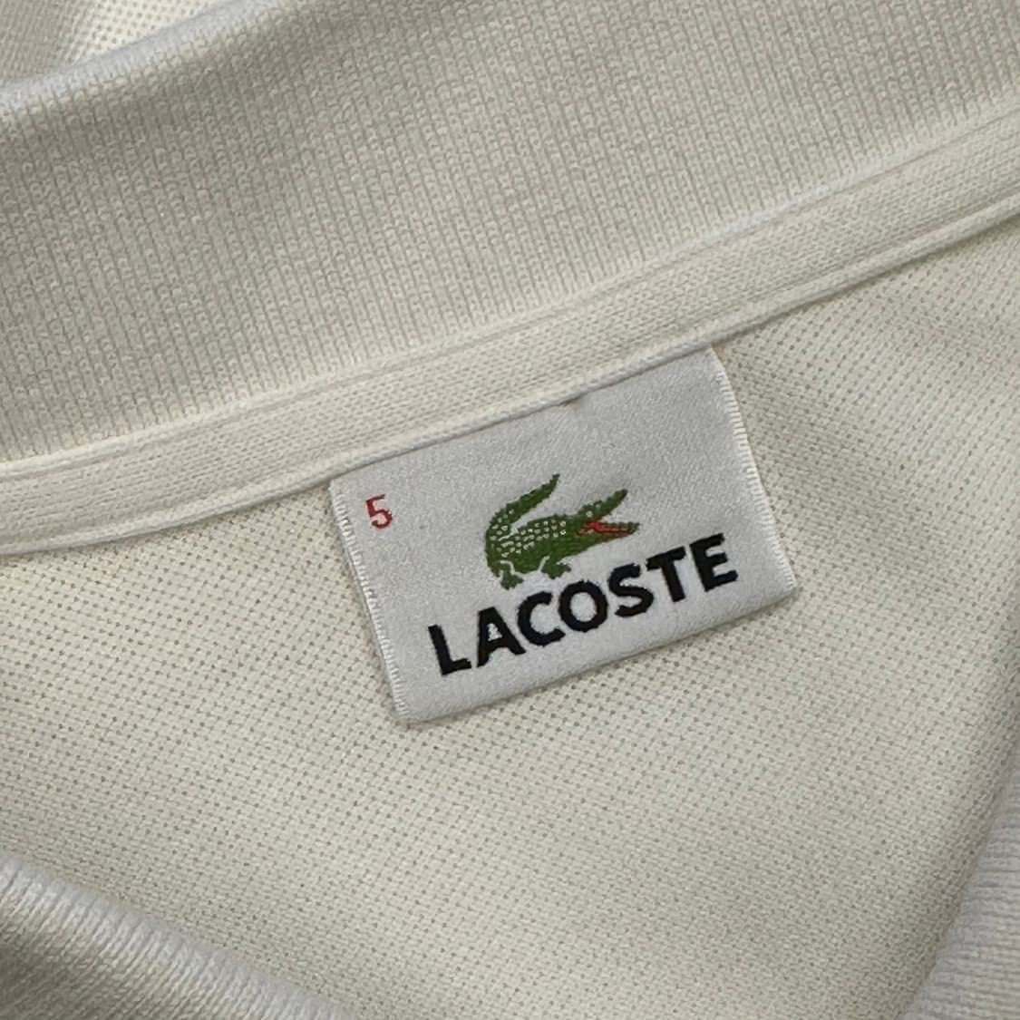 🫶🏻 라코스테 White 카라 반팔티 🫶🏻 상품이미지4
