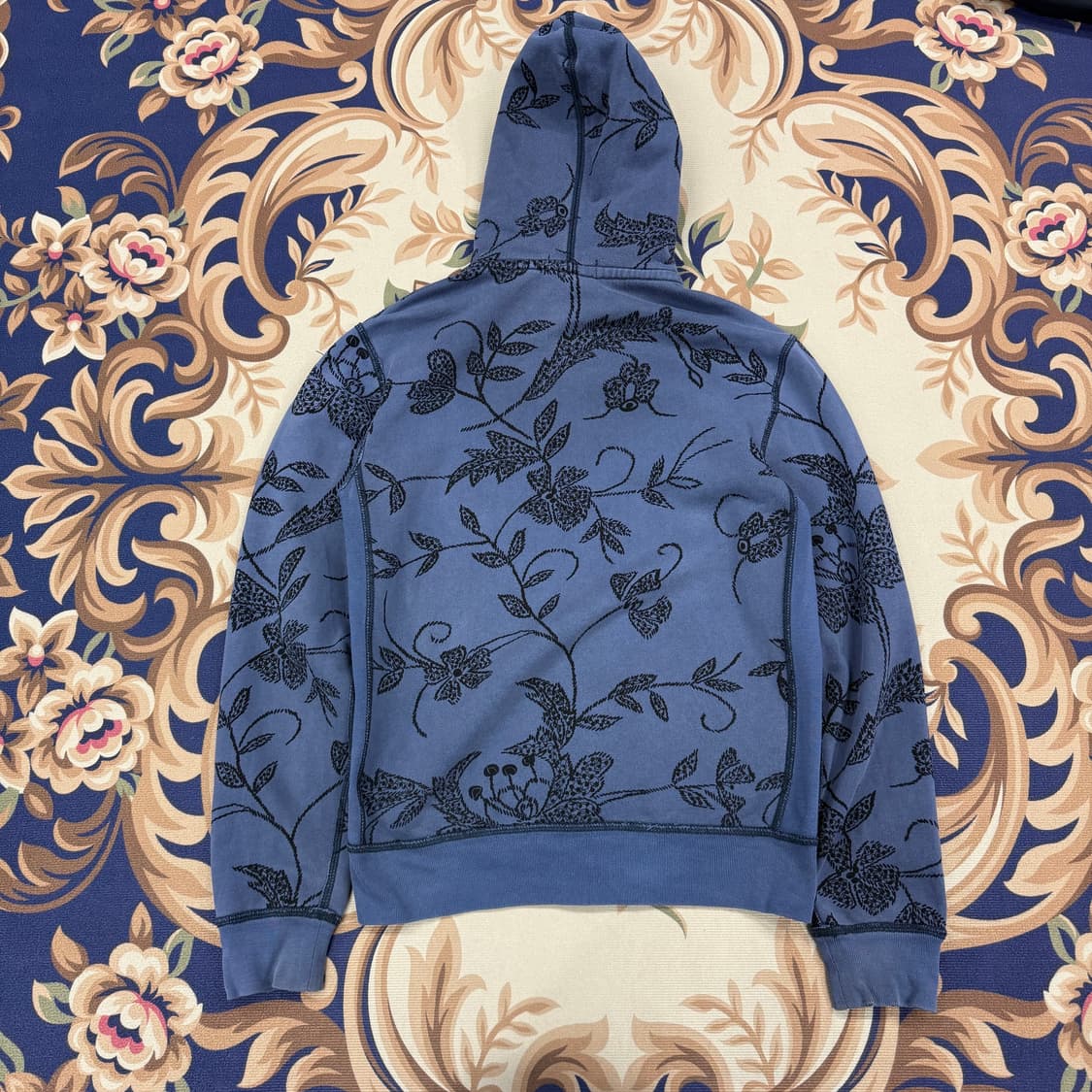 (XS)00s 폴로 랄프로렌 플로진스 후드집업티셔츠(네이비) 상품이미지5