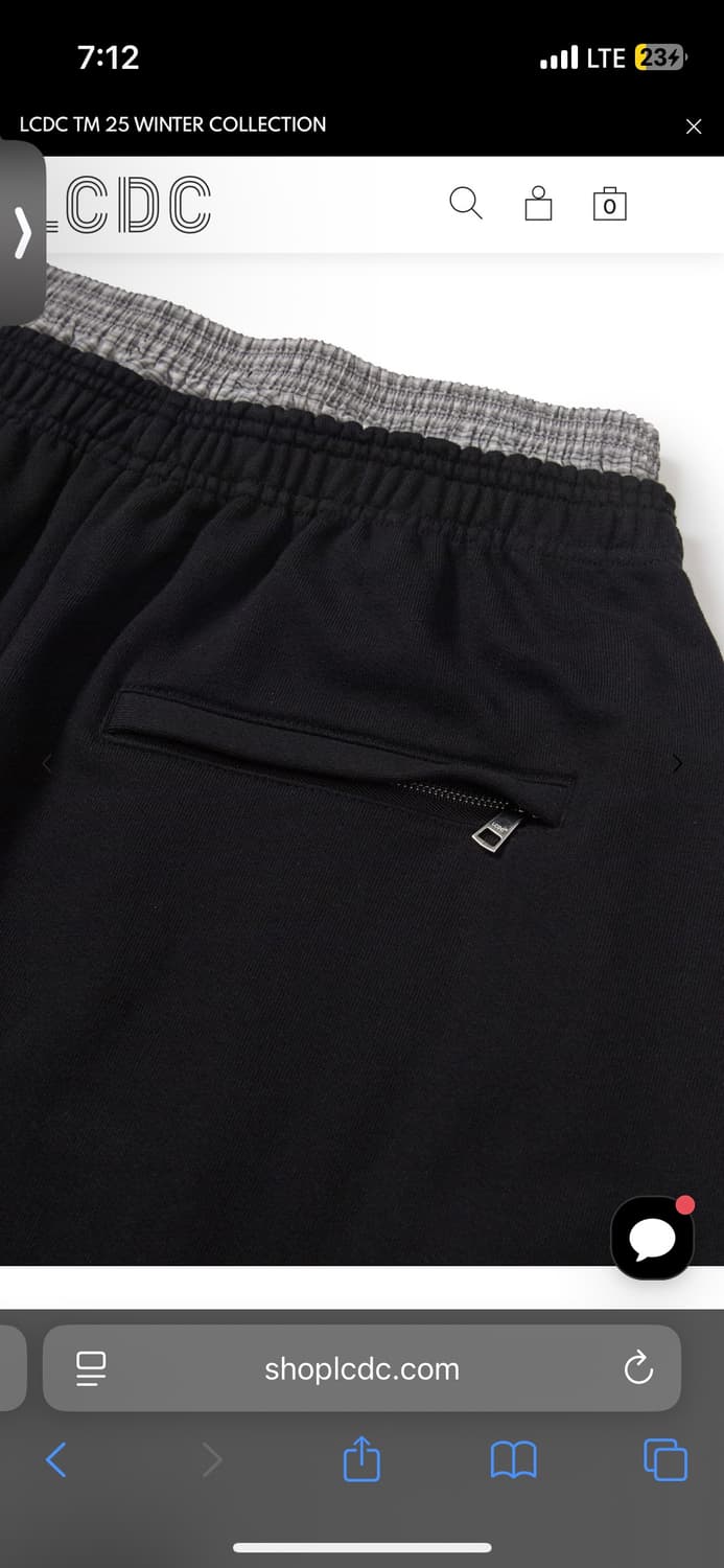 LCDC 레이어드 체크 스웻팬츠 상품이미지7