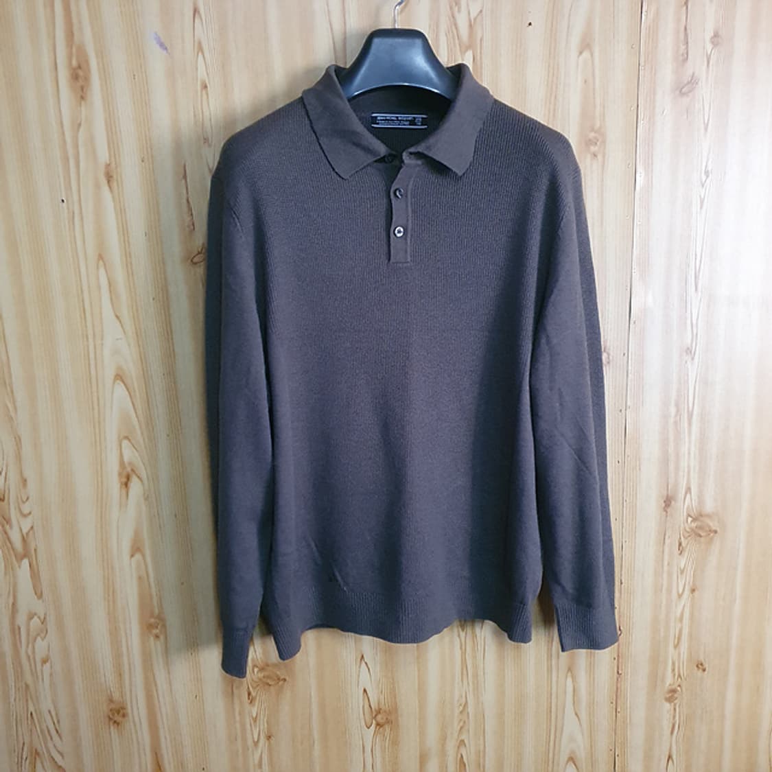 장미쉘바스키아 카라 니트 110 상품이미지1