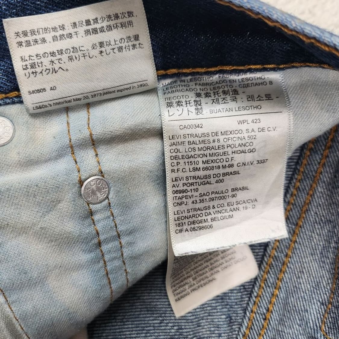 LEVI'S 517 부츠컷 청바지 Women W34 L30 상품이미지6