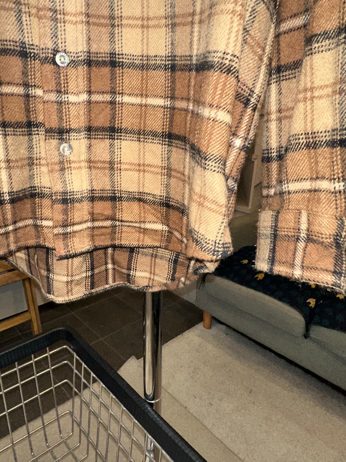 Kansai Yamamoto check flannel shirt 상품이미지8