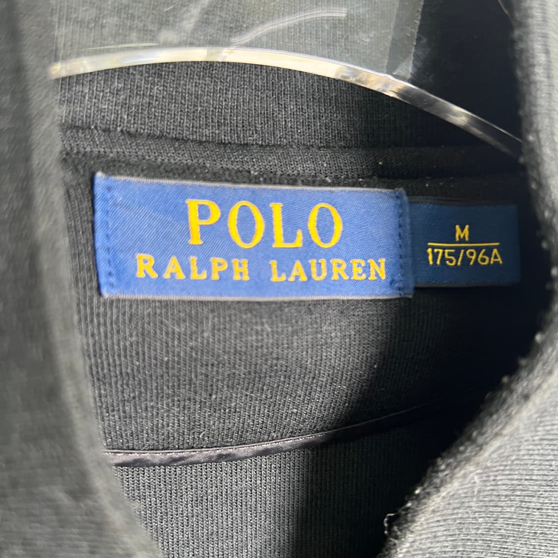 폴로 랄프로렌 블랙 봄버 자켓 M 상품이미지3