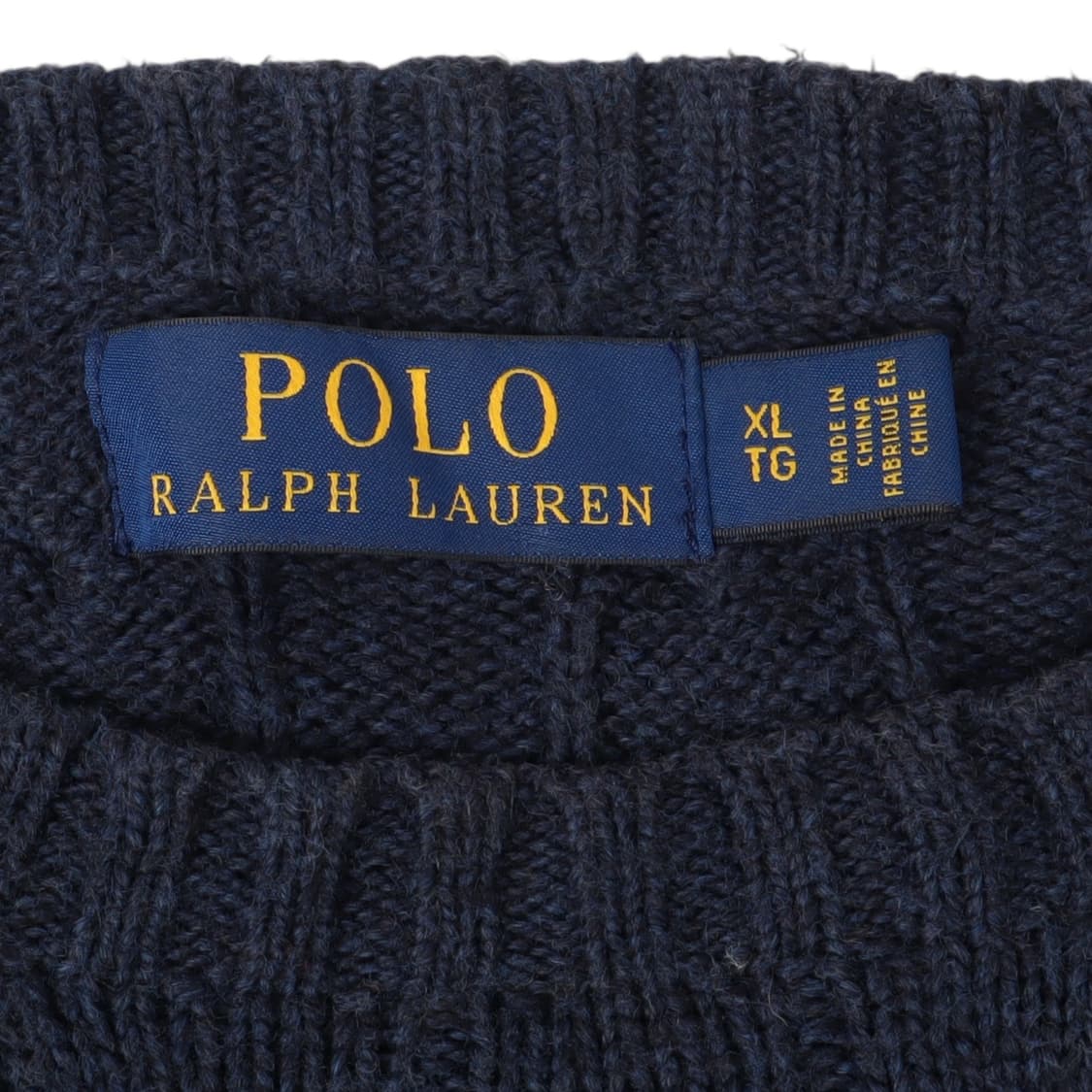 폴로 랄프로렌 네이비 케이블 니트 스웨터 상품이미지7