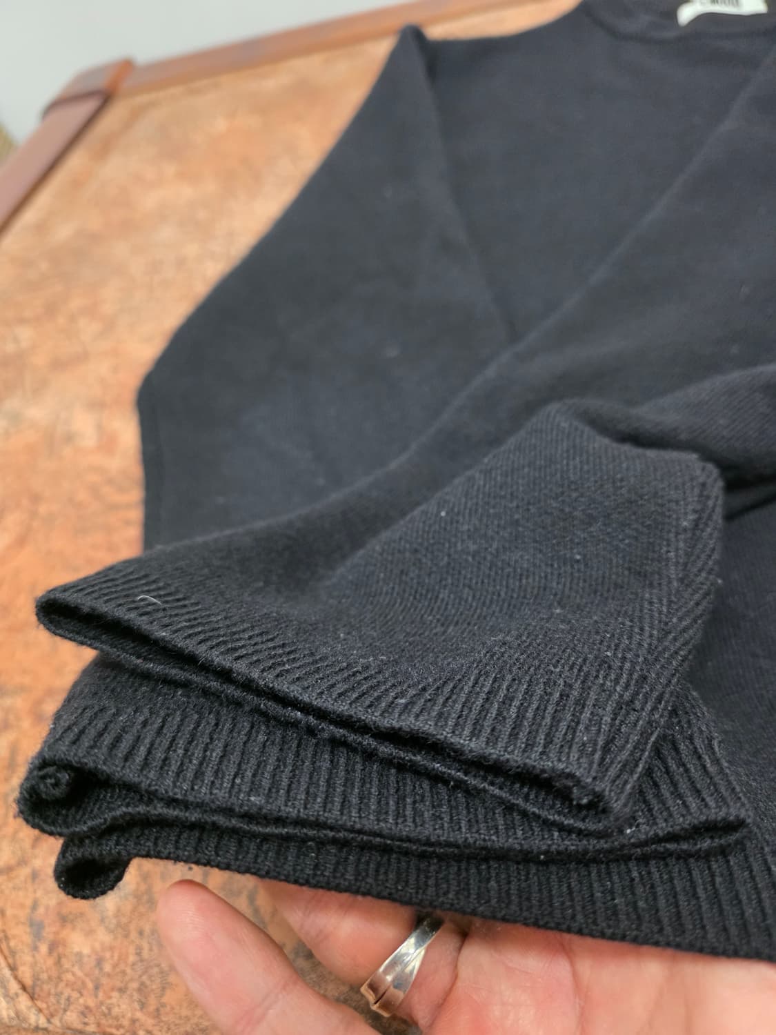 엘무드 세미오버 니트 46 상품이미지5