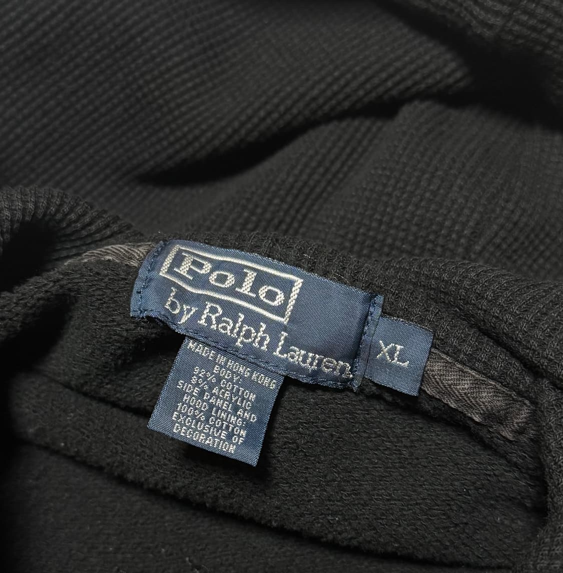 폴로 랄프로렌 빅포니 검빨 후드 상품이미지4