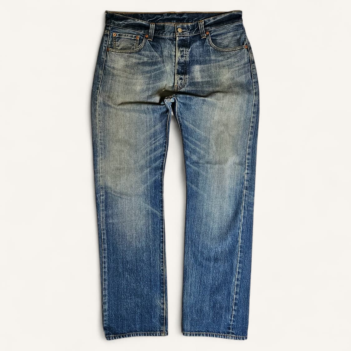 [36X34][리바이스]00's 501®오리지날 스트레이트 굿페이드 데님 상품이미지1