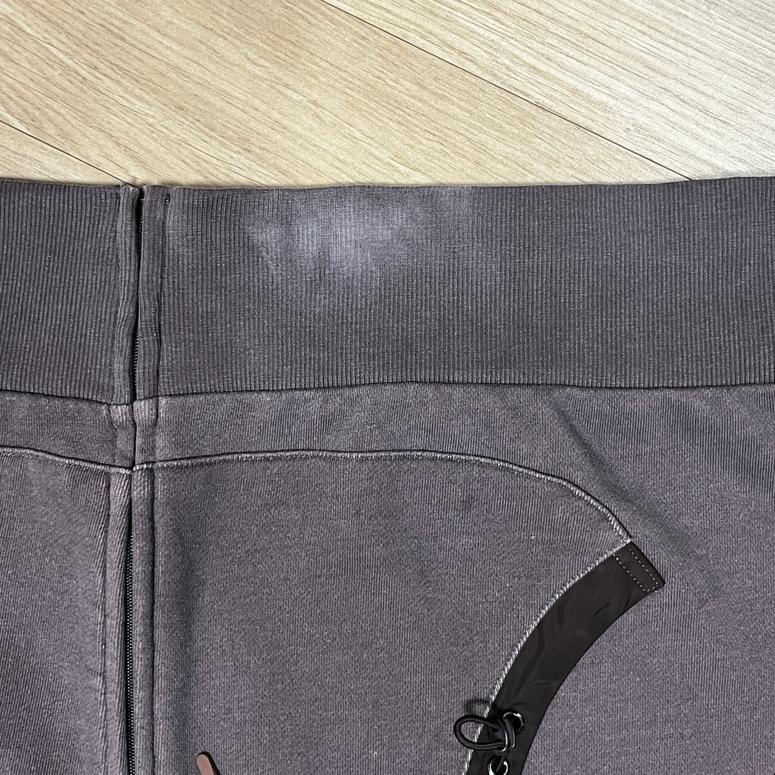 코이세이오 스트링 포켓 후드집업 와인 상품이미지5