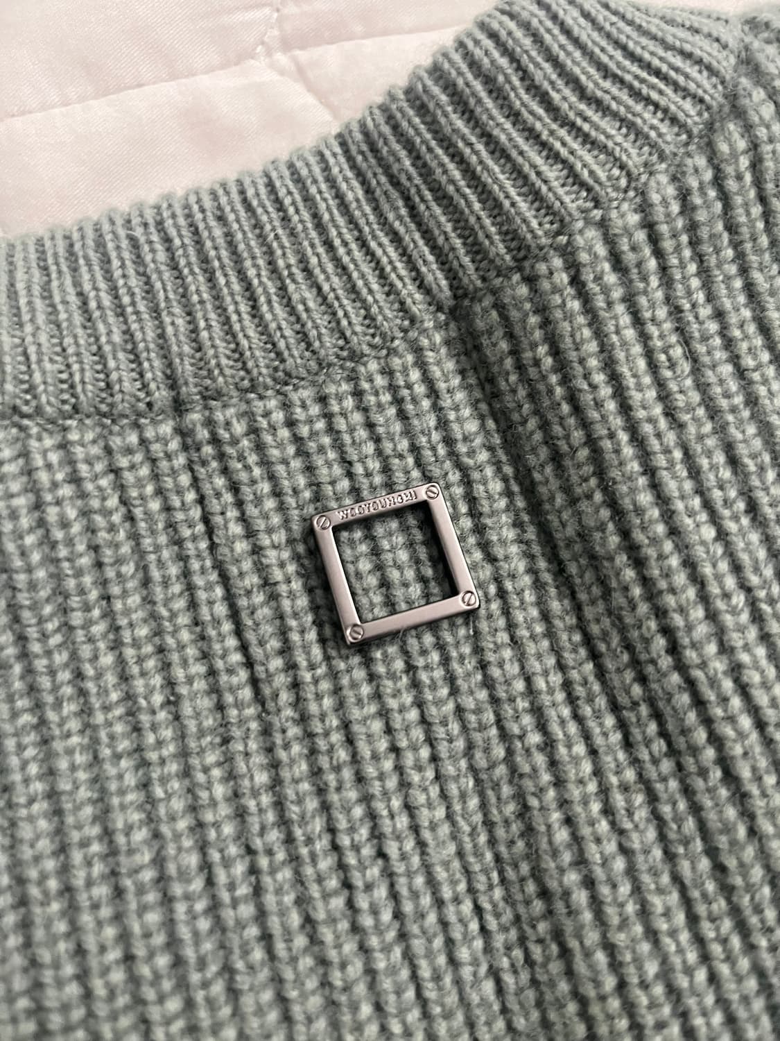 우영미 22fw 니트 베스트 48사이즈 상품이미지4