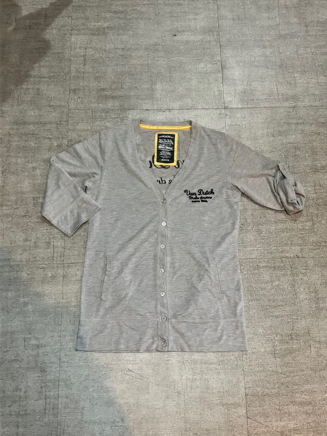 Von Dutch 본더치 핀터깔y2k 하구미페어리 버튼가디건 상품이미지2
