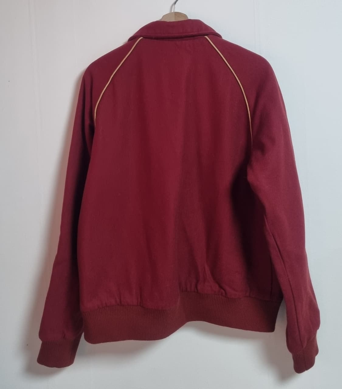 M ) 아디다스 빈티지 20s 울 블루종 자켓 상품이미지2