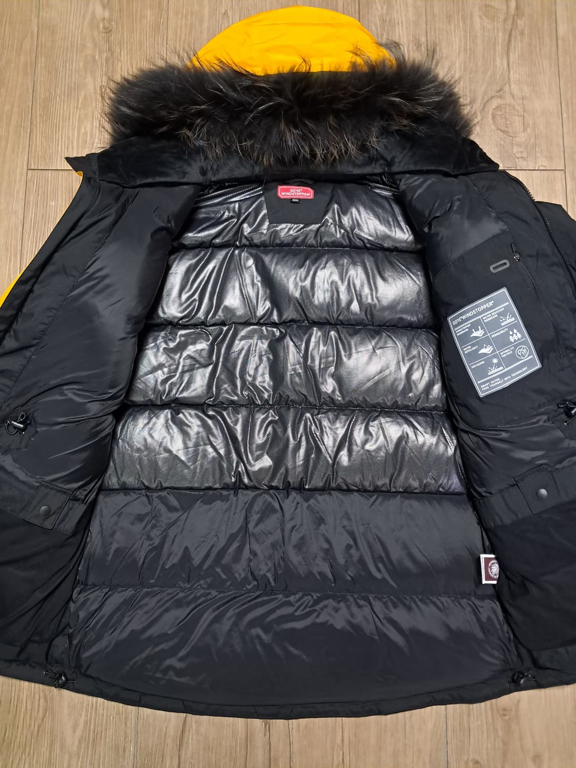 고어윈드스토퍼 패딩 100 새상품 상품이미지6