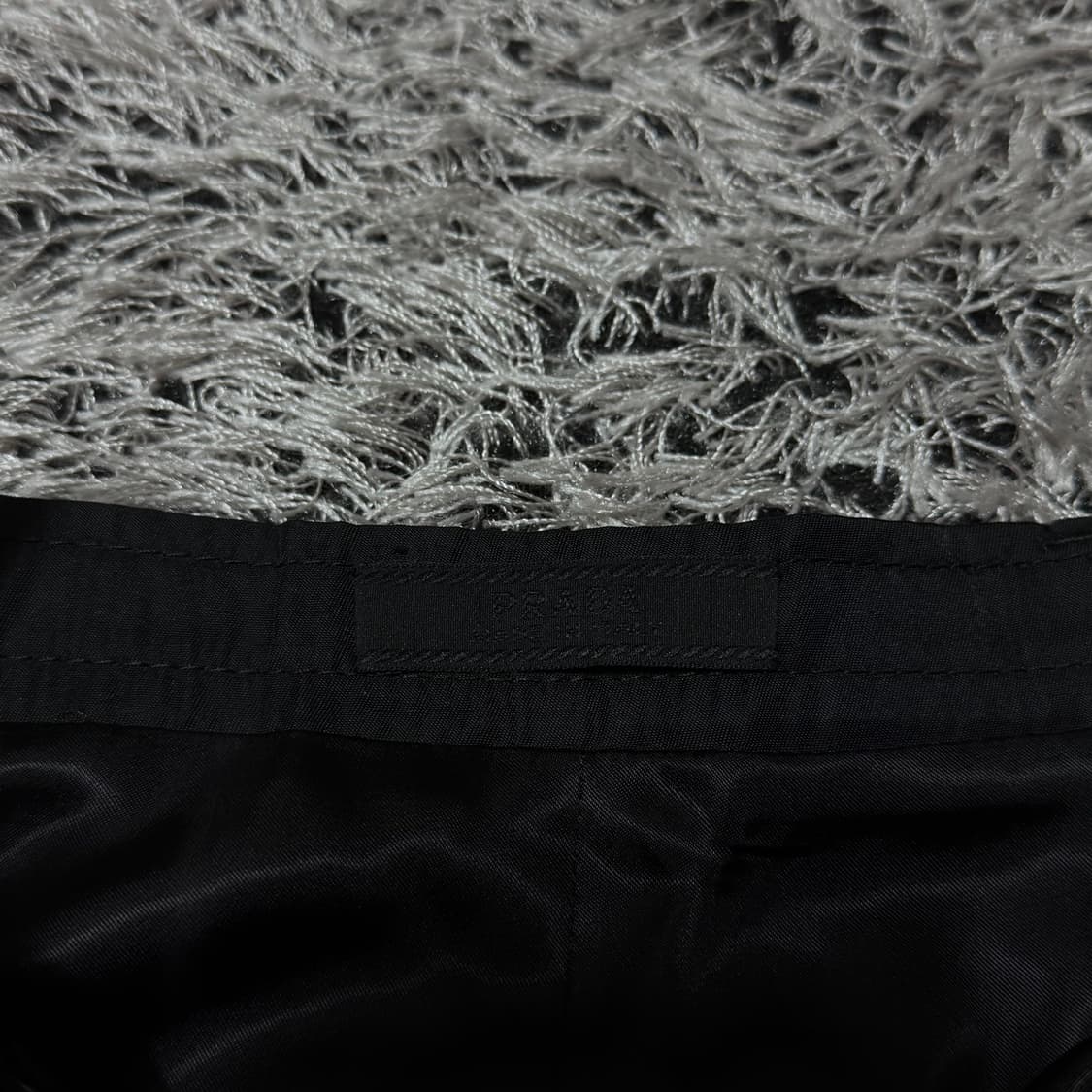 프라다 90s 아카이브 벨티드 스커트 S 상품이미지3