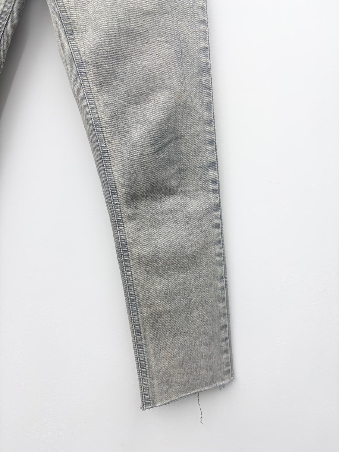 LINE 1 STONE WASHED DENIM CROP PANTS 상품이미지3