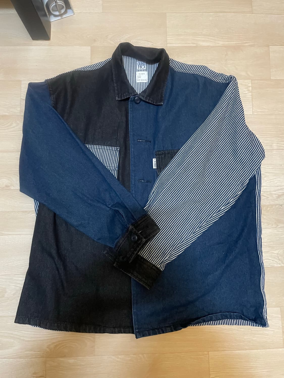 궁호 GUNG HO 데님셔츠 M we 상품이미지1