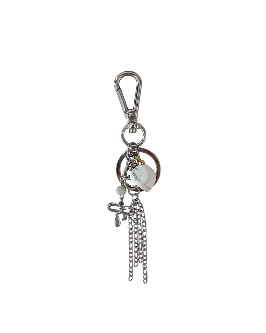 White stone keyring 상품이미지1