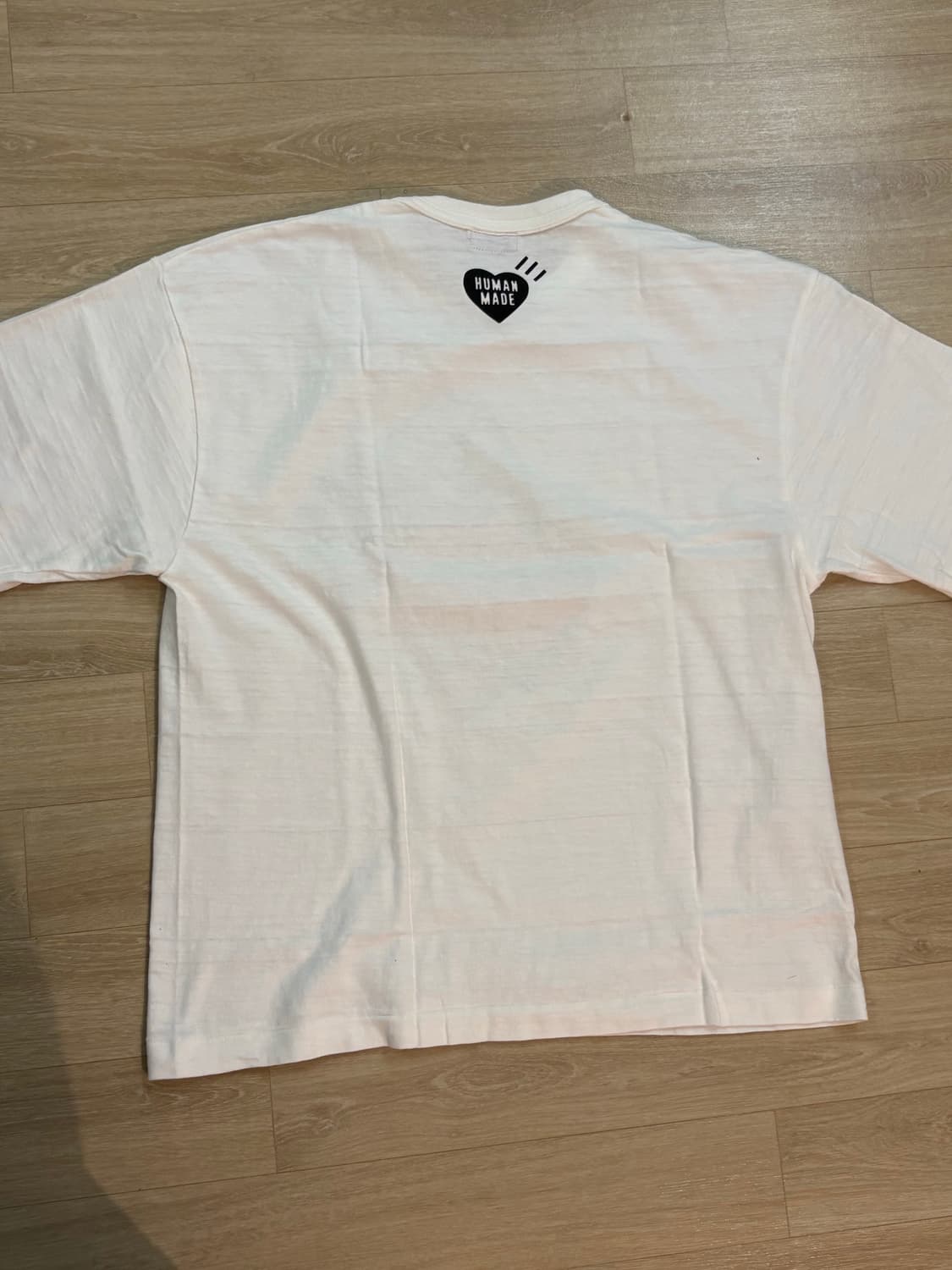 휴먼메이드 타이거 하트 반팔 티셔츠 화이트 상품이미지2